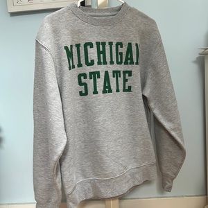 Michigan State comfy crew neck